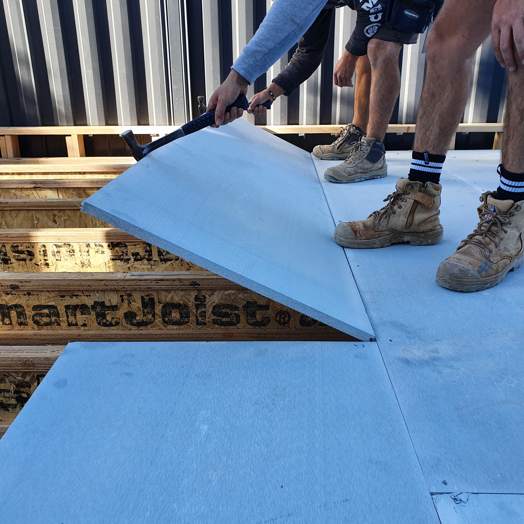 floorplex 2700x600x19mm t&g blue